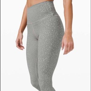 COPY - Align pant grey cheetah print